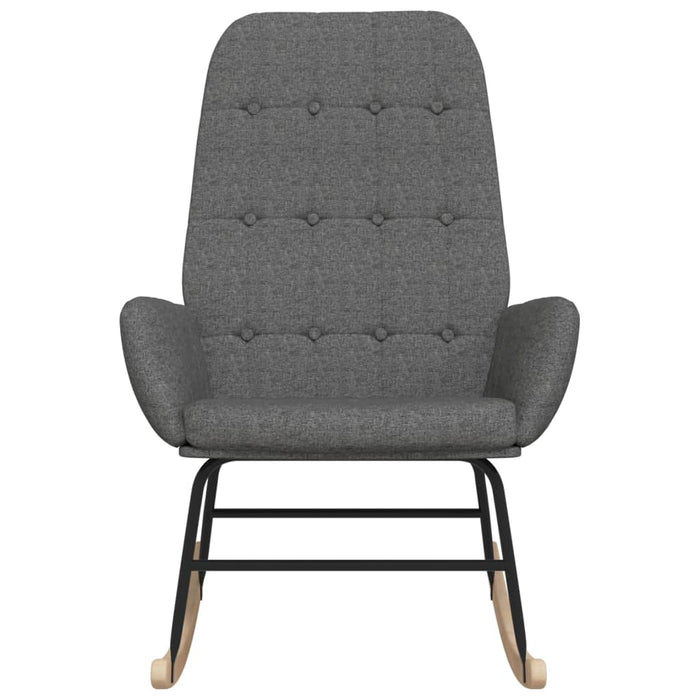 Scaun balansoar, gri deschis, material textil - WALTI WALTI