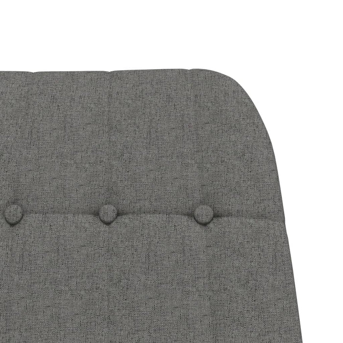 Scaun balansoar, gri deschis, material textil - WALTI WALTI
