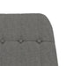 Scaun balansoar, gri deschis, material textil - WALTI WALTI
