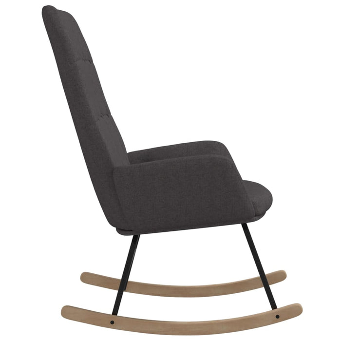 Scaun balansoar, gri închis, material textil - WALTI WALTI