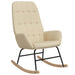 Scaun balansoar, crem, material textil - WALTI WALTI