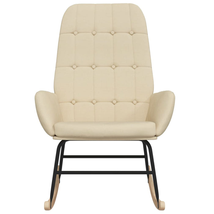 Scaun balansoar, crem, material textil - WALTI WALTI
