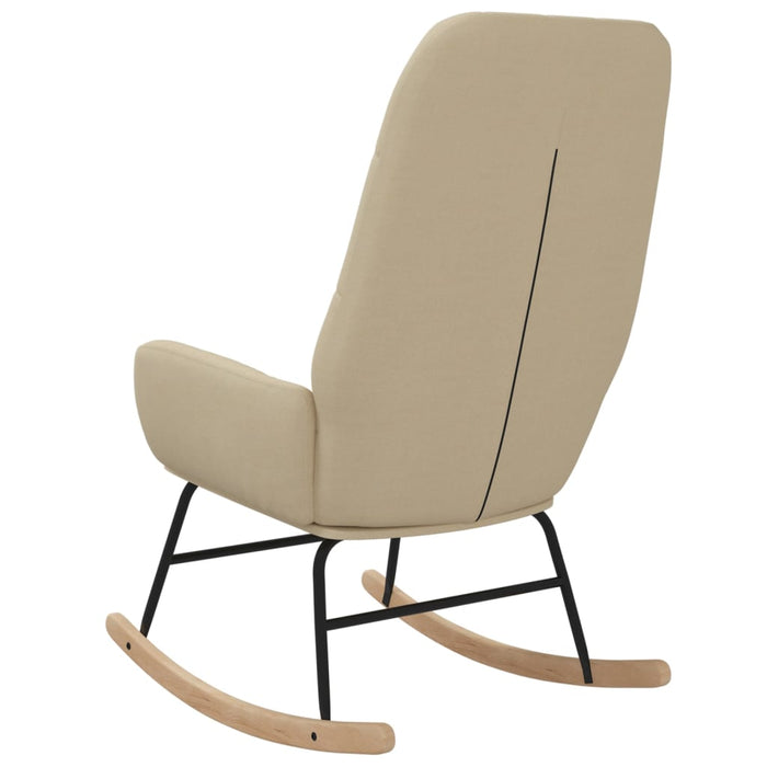 Scaun balansoar, crem, material textil - WALTI WALTI