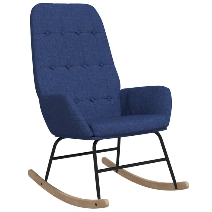 Scaun balansoar, albastru, material textil - WALTI WALTI