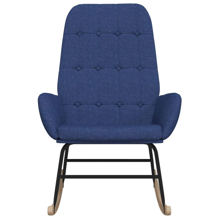 Scaun balansoar, albastru, material textil - WALTI WALTI