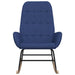 Scaun balansoar, albastru, material textil - WALTI WALTI