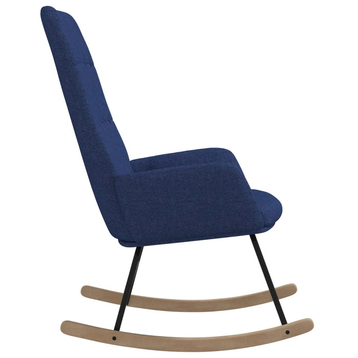 Scaun balansoar, albastru, material textil - WALTI WALTI