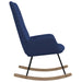 Scaun balansoar, albastru, material textil - WALTI WALTI