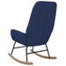 Scaun balansoar, albastru, material textil - WALTI WALTI