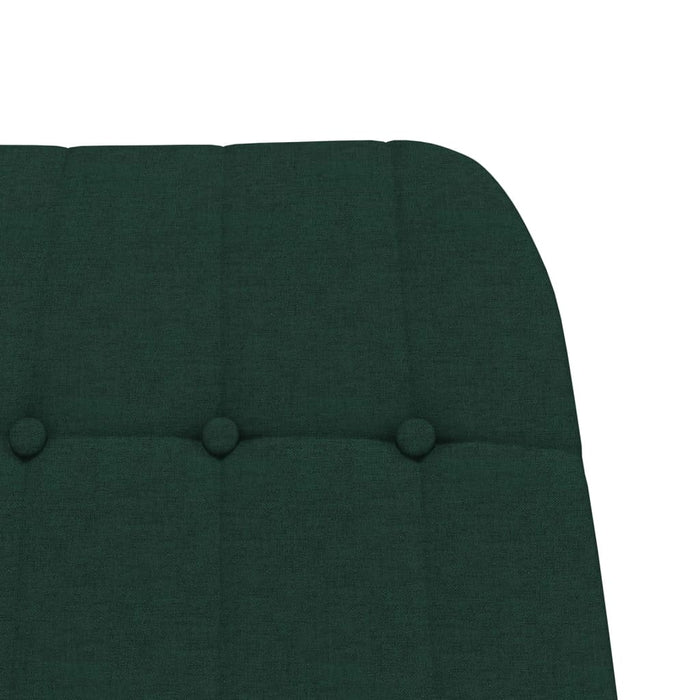 Scaun balansoar, verde închis, material textil - WALTI WALTI