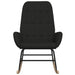 Scaun balansoar, negru, material textil - WALTI WALTI