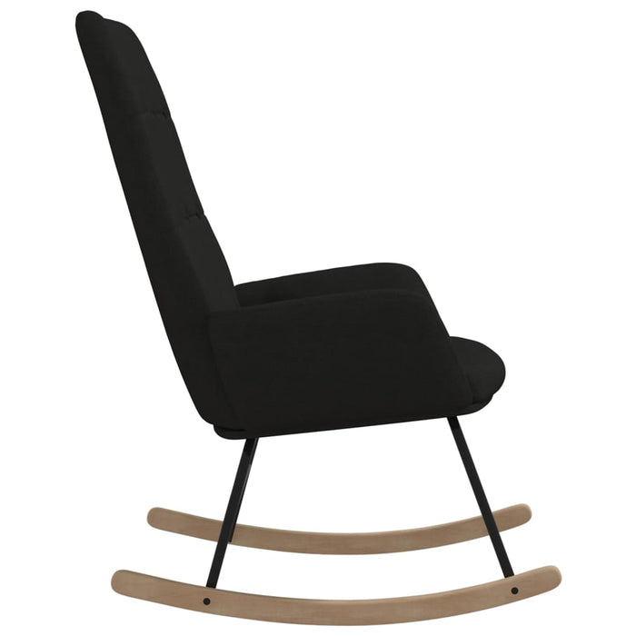 Scaun balansoar, negru, material textil - WALTI WALTI