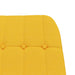 Scaun balansoar, galben muștar, material textil - WALTI WALTI