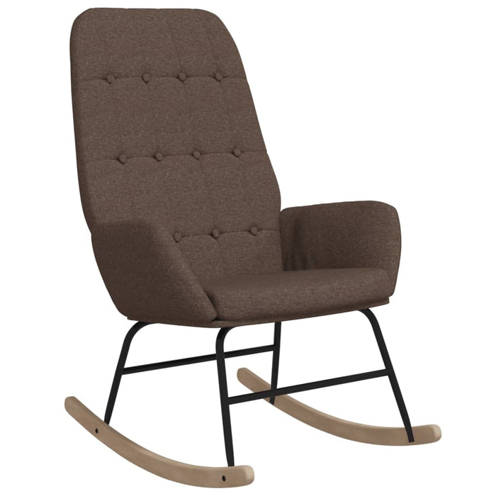 Scaun balansoar, gri taupe, material textil - WALTI WALTI