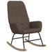 Scaun balansoar, gri taupe, material textil - WALTI WALTI