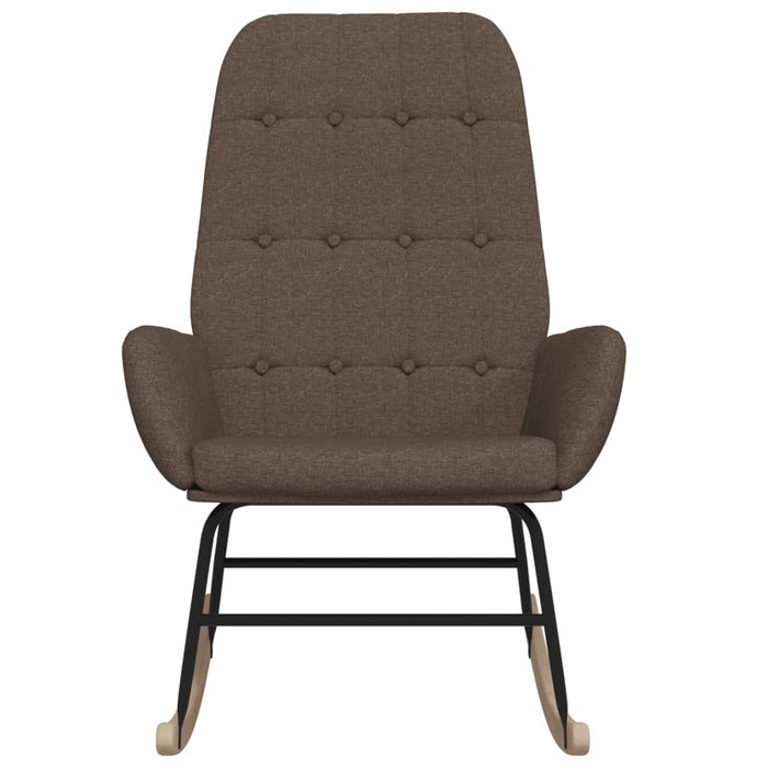 Scaun balansoar, gri taupe, material textil - WALTI WALTI