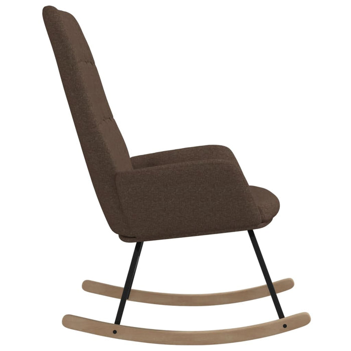 Scaun balansoar, gri taupe, material textil - WALTI WALTI