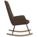 Scaun balansoar, gri taupe, material textil - WALTI WALTI