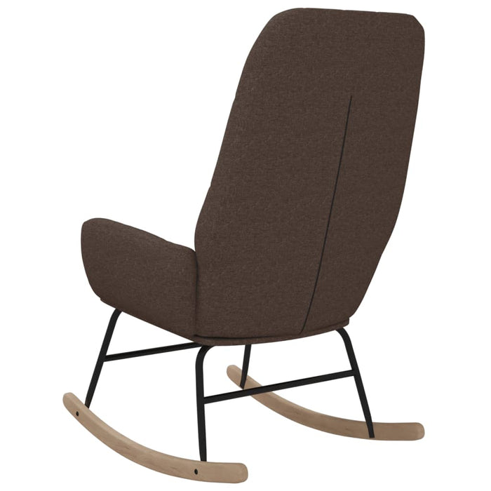 Scaun balansoar, gri taupe, material textil - WALTI WALTI