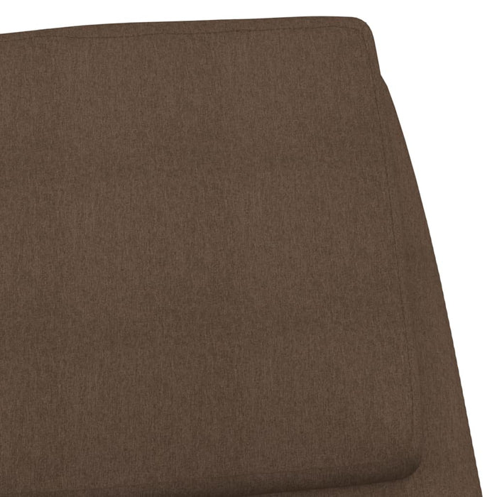Scaun de relaxare, maro, material textil WALTI