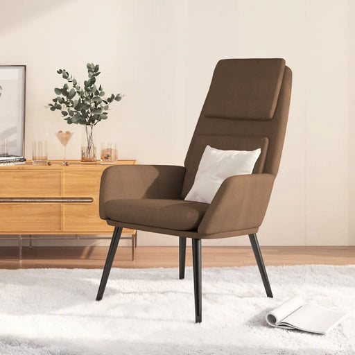 Scaun de relaxare, maro, material textil - WALTI WALTI