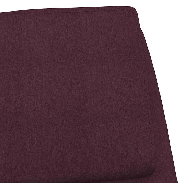 Scaun de relaxare, violet, material textil WALTI