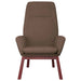 Scaun de relaxare, gri taupe, material textil - WALTI WALTI