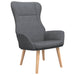 Scaun de relaxare, gri închis, material textil - WALTI WALTI