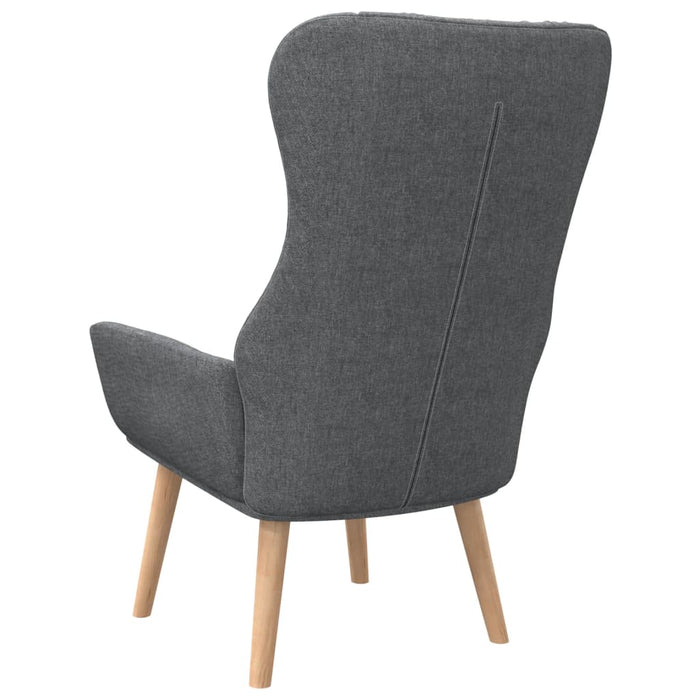 Scaun de relaxare, gri închis, material textil - WALTI WALTI