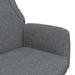 Scaun de relaxare, gri închis, material textil - WALTI WALTI