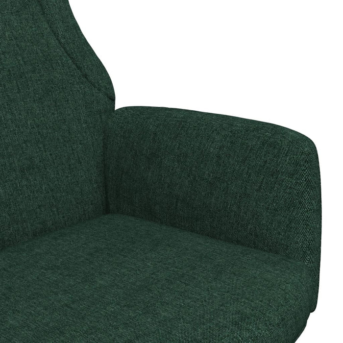 Scaun de relaxare, verde închis, material textil - WALTI WALTI