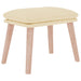 Taburet, crem, 45x29,5x35 cm, material textil - WALTI WALTI