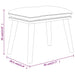 Taburet, maro, 45x29,5x35 cm, material textil - WALTI WALTI