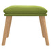 Taburet, verde deschis, 45x29,5x35 cm, catifea - WALTI WALTI