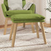 Taburet, verde deschis, 45x29,5x35 cm, catifea - WALTI WALTI