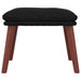 Taburet, negru, 45x29,5x35 cm, material textil - WALTI WALTI