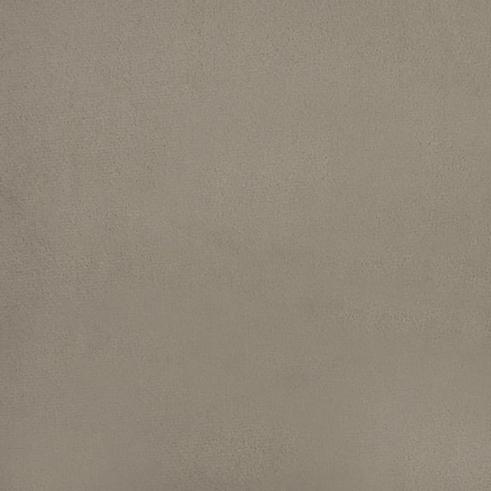 Taburet, gri deschis, 45x29,5x35 cm, catifea - WALTI WALTI