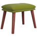Taburet, verde deschis, 45x29,5x35 cm, catifea - WALTI WALTI