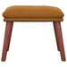Taburet, maro, 45x29,5x35 cm, catifea - WALTI WALTI