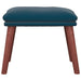 Taburet, albastru, 45x29,5x35 cm, catifea - WALTI WALTI