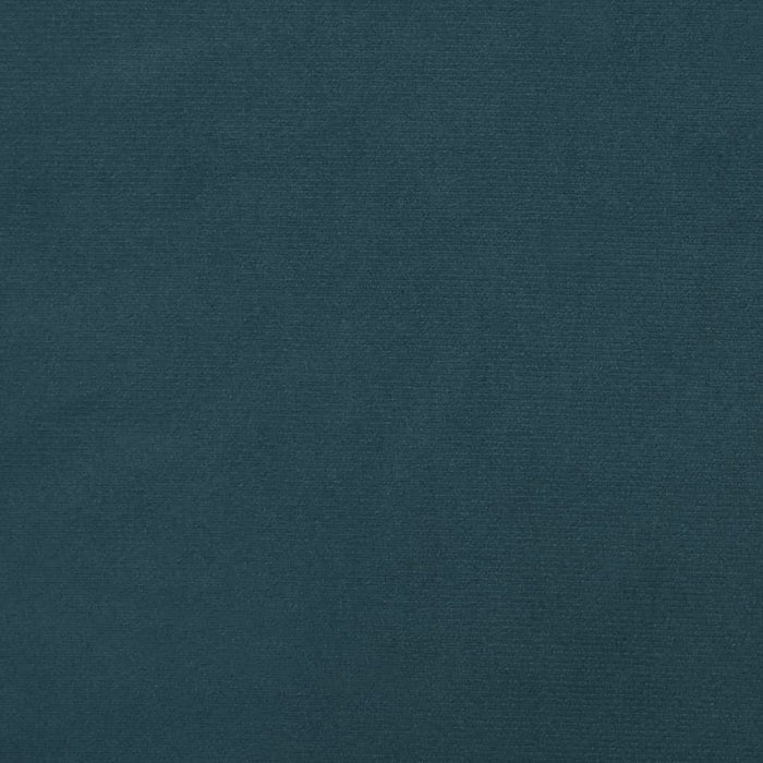 Taburet, albastru, 45x29,5x35 cm, catifea - WALTI WALTI