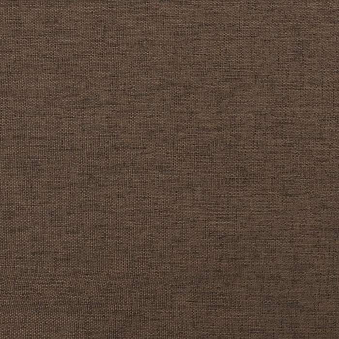 Taburet, maro, 45x29,5x35 cm, textil & piele ecologică - WALTI WALTI