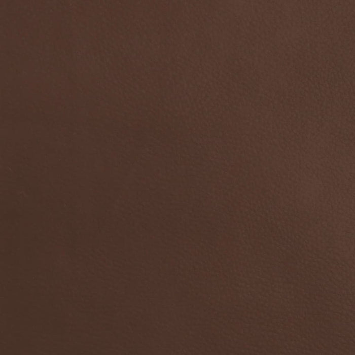 Taburet, maro, 45x29,5x35 cm, piele ecologică - WALTI WALTI