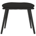 Taburet, negru, 45x29,5x35 cm, material textil - WALTI WALTI