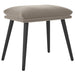 Taburet, gri deschis, 45x29,5x35 cm, catifea - WALTI WALTI