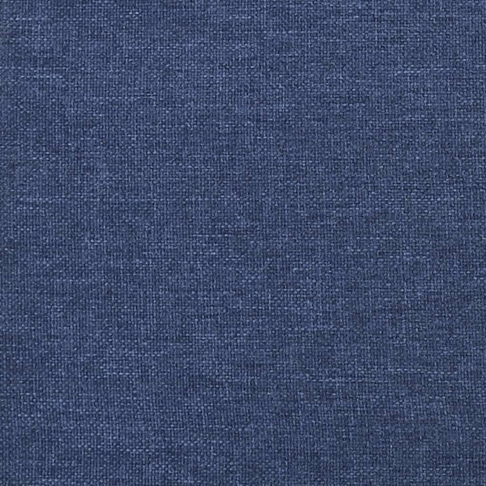 Taburet, albastru, 45x29,5x35 cm, material textil și piele eco - WALTI WALTI