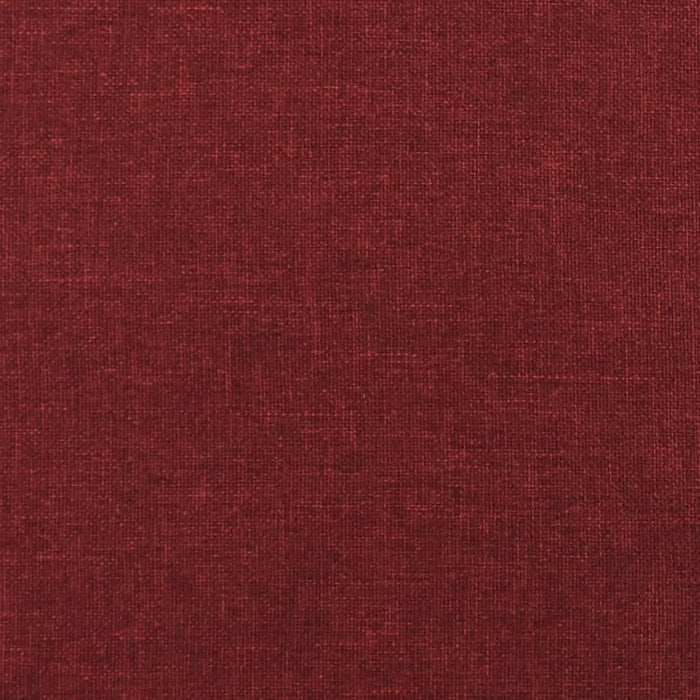 Taburet, roșu vin, 45x29,5x35 cm, material textil WALTI