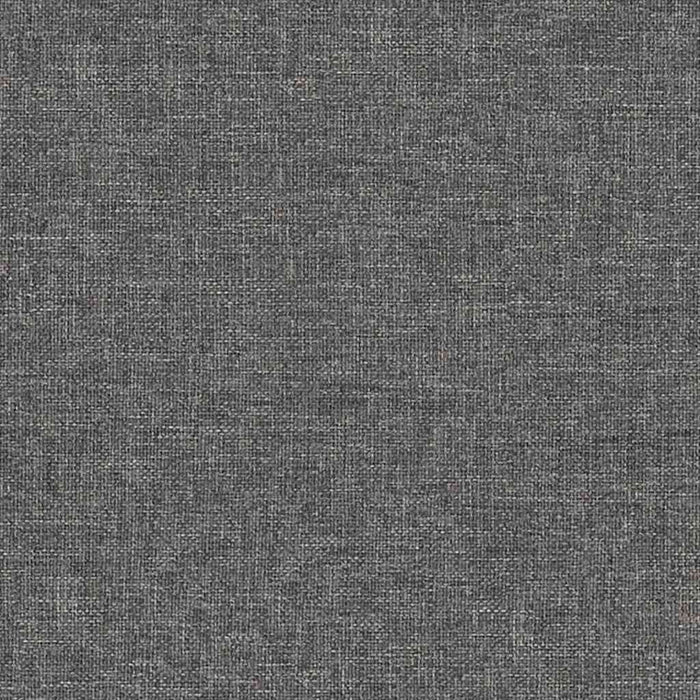Taburet, gri deschis, 60x60x36 cm, textil și piele ecologică WALTI