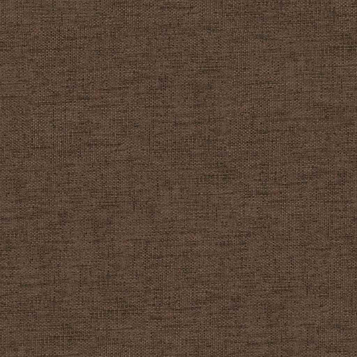 Taburet, maro, 60x60x36 cm, textil și piele ecologică WALTI