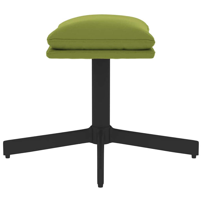 Taburet, verde deschis, 60x60x36 cm, catifea WALTI